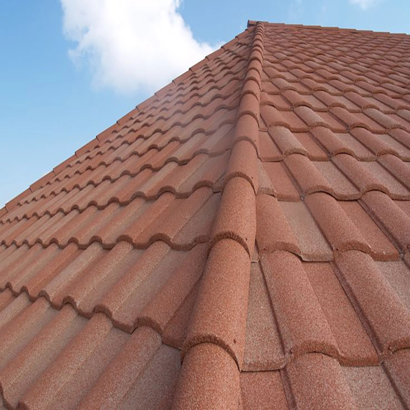 USA Interlocking Roof Tile, Factory Direct Color Stone Coated Spanish Tile Roof Materials for Construction