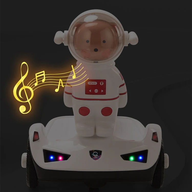 Wholesale/Supplier Remote Control Height Adjustable LED Lights Music 2 in 1 Kids Stand and Seat Baby Electric Car