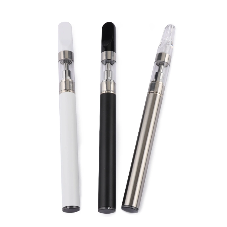 0,5mL 1,0ml VAPE Pen Cartridge 510 Vaporizador de tanque de aceite Thik Cartucho desechable E de bobina cerámica para cigarrillos