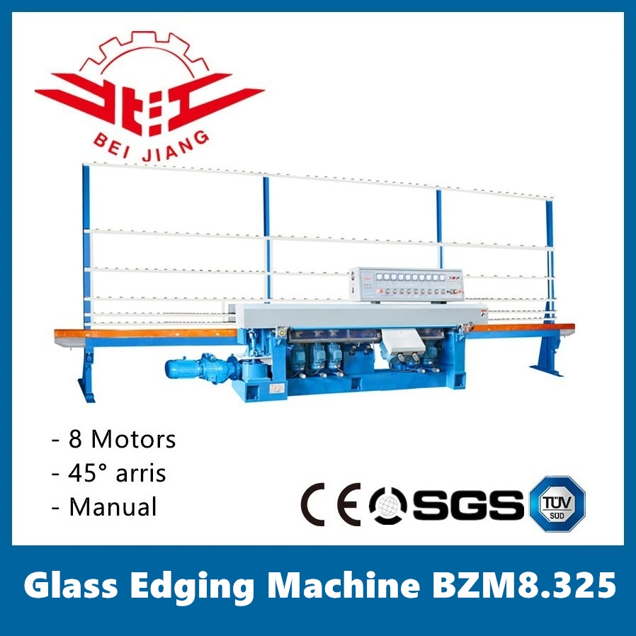 Manual Operation Glass Grinding Machine with 8 Motors (BZM8.325)