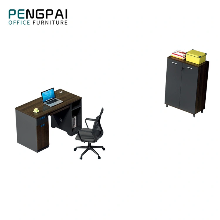 Pengpai Hot Selling Custom Color Walnut Wooden Table Computer Home Office Desk