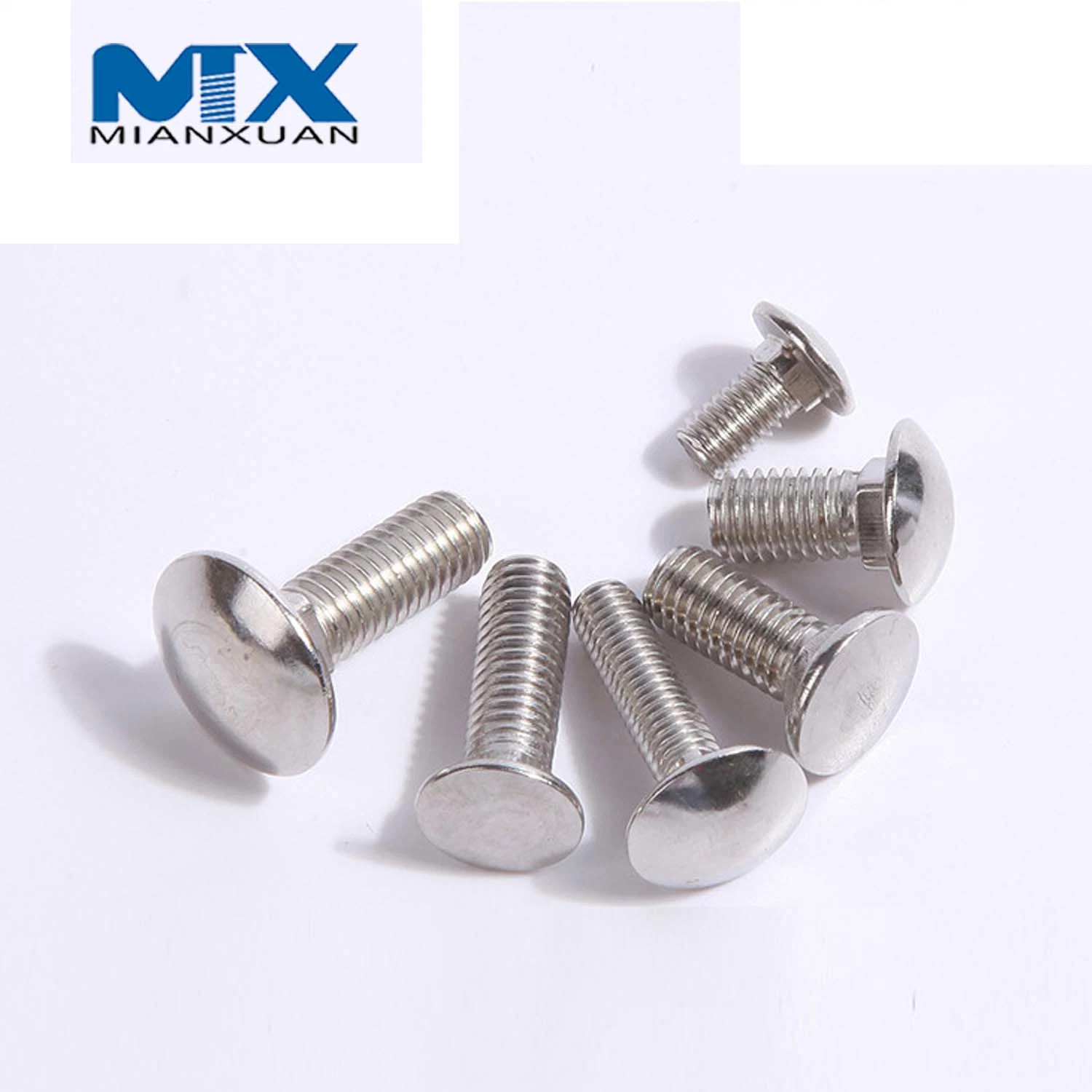 Heavy Duty GB12 Stainless Steel Carriage Bolt for Automotive Applications