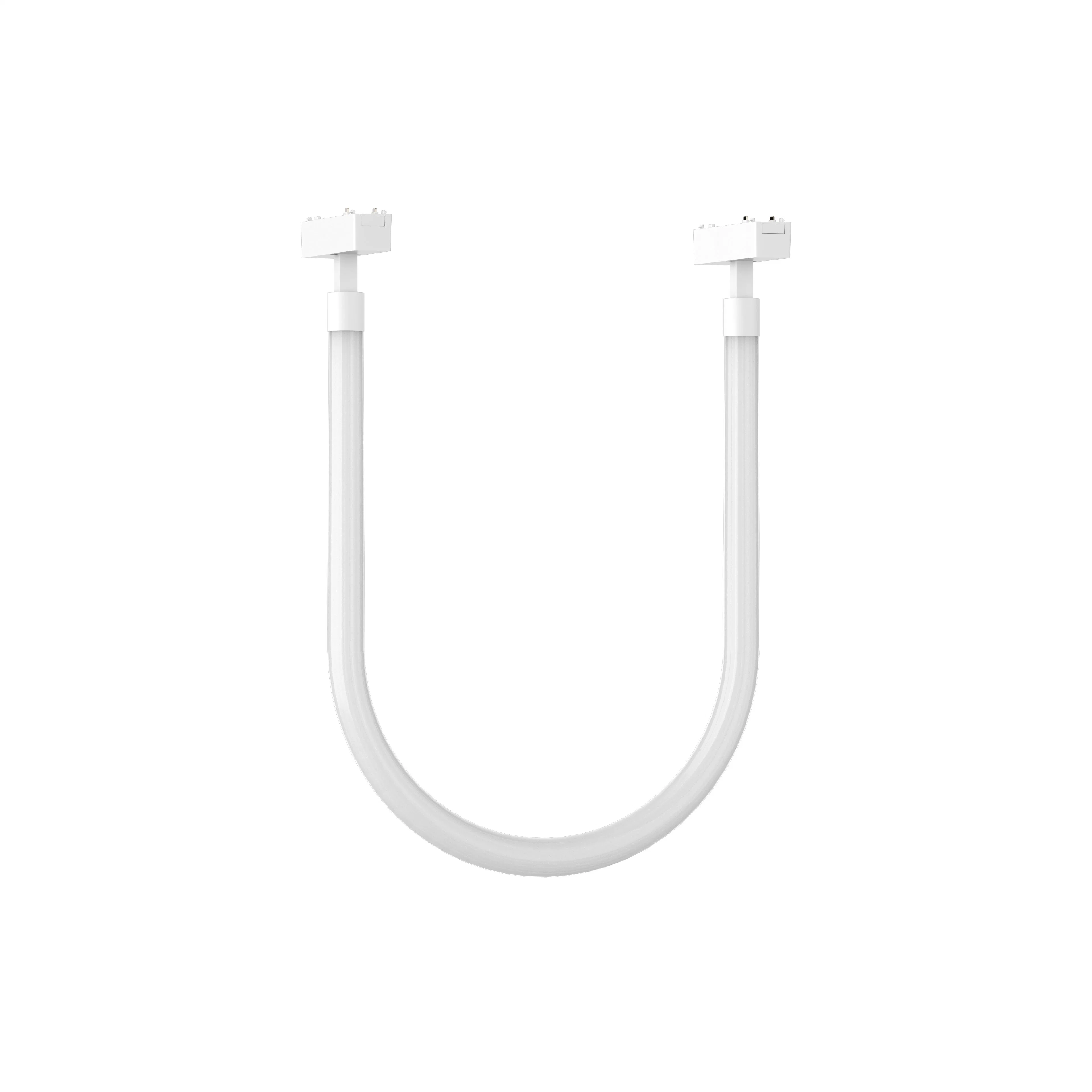 16W tubo flexible de luz de suspensión 48V Arco de luz de pista de LED magnético Sistema de seguimiento