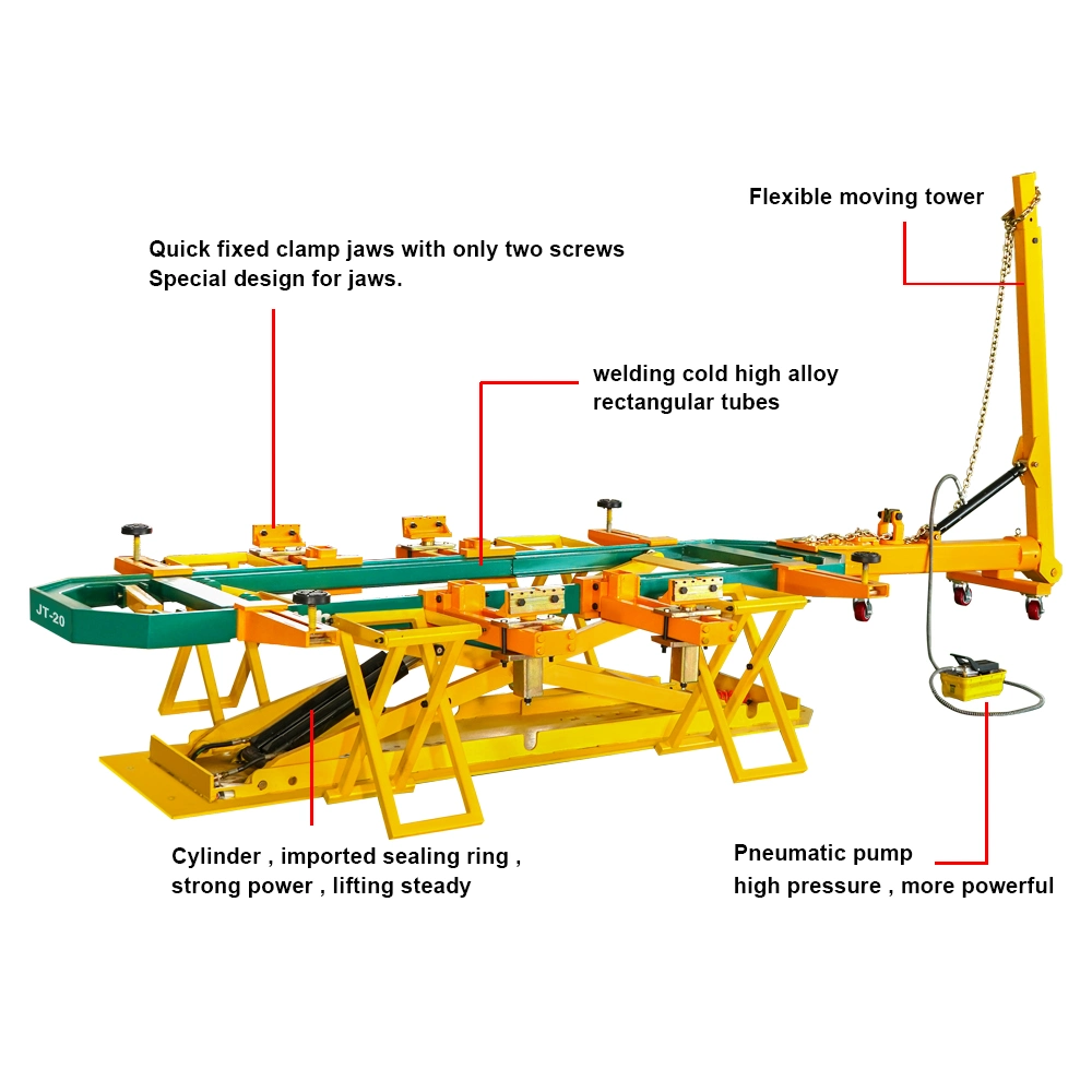 Jintuo China Chassis Bench/Straightening Car/Auto Body Frame Machine