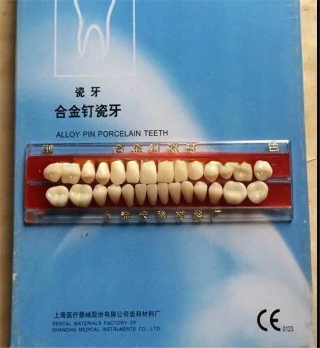 Dental Supply Porcelain Teeth Denture Teeth Acrylic Resin Tooth