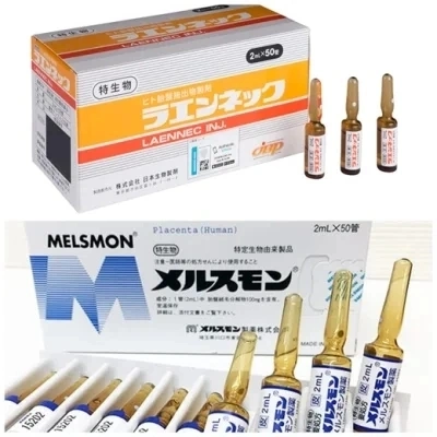 Japan Jbp Manufactured Hgf Human Placenta Laennec 50amg Laennec Ethical Drug Unique Technologies for Damaged Liver Melsmon