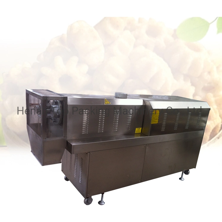Puffed Corn Snacks Making Machine Cereal Snacks Flour Food Puffing Extruder Machine