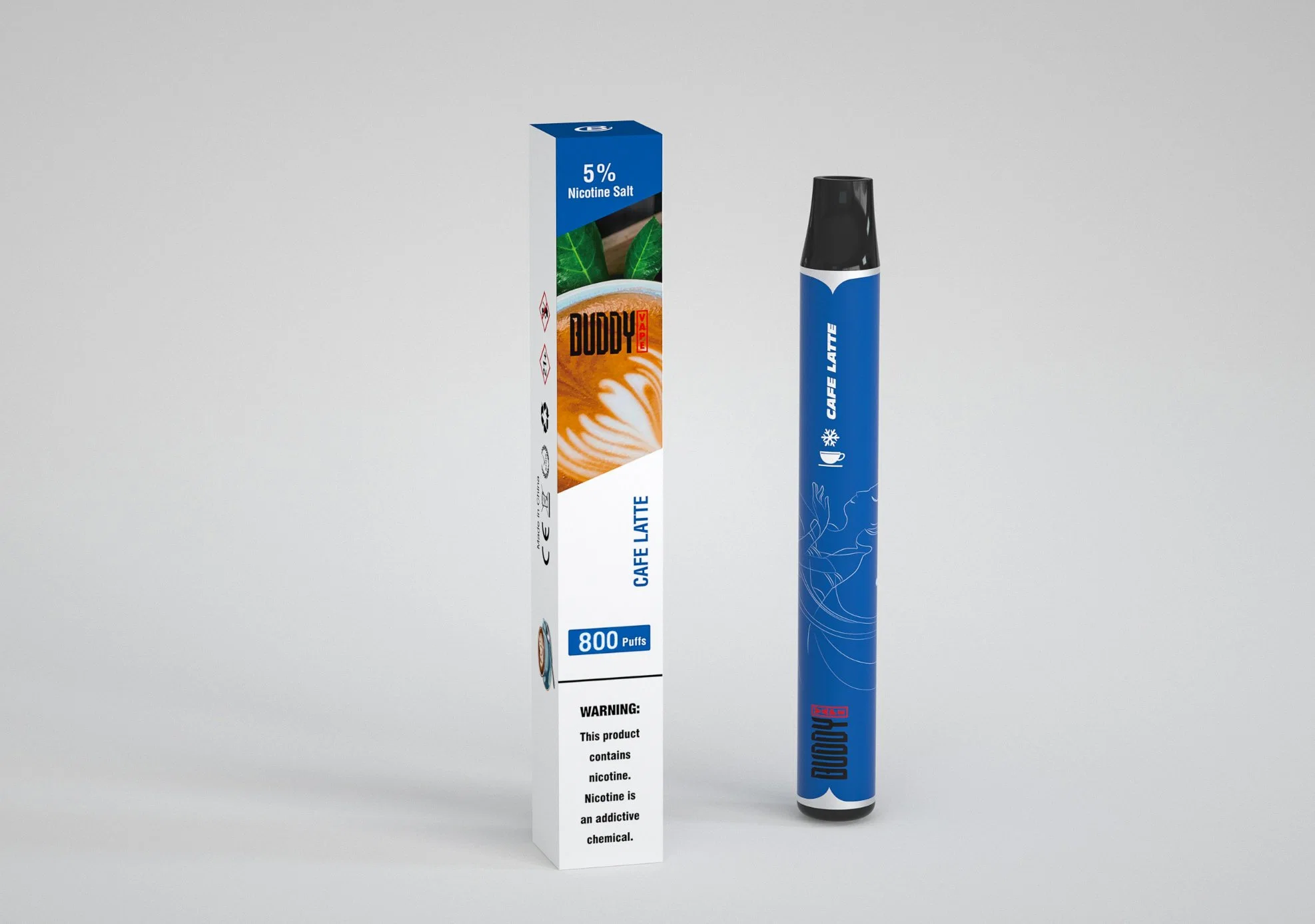 Best Sell Customized 550mAh Slim Disposable/Chargeable Vape Pen