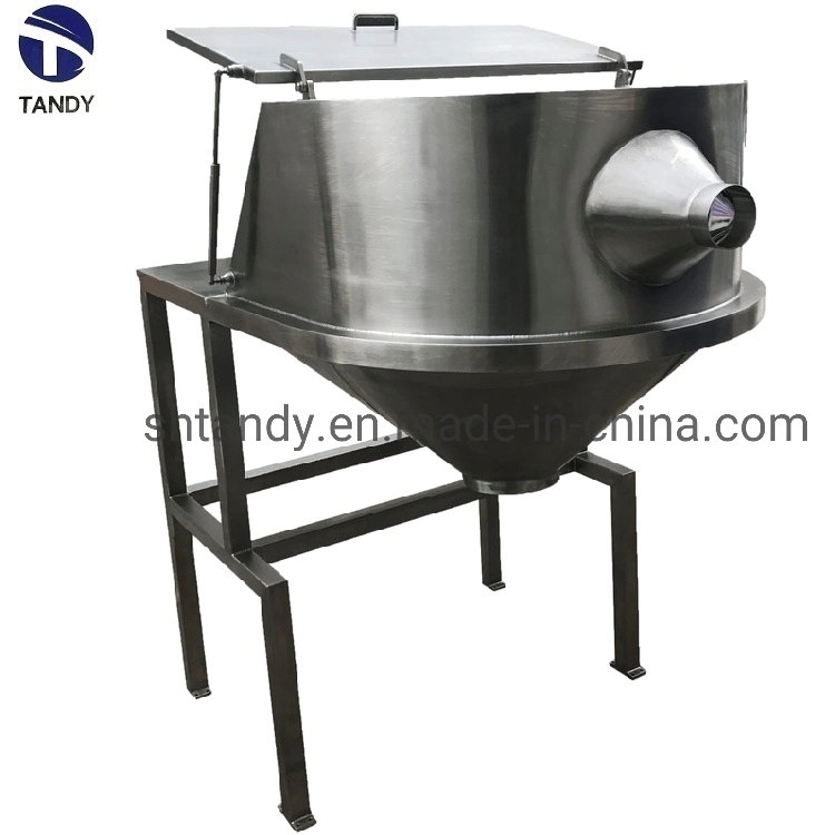 China Spice Bag Manual Dumping Stainless Steel Feeding Machine