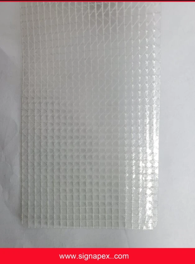 PVC Tarpaulin Mesh Fabric 1000dx1000d 9X9 480GSM Extra