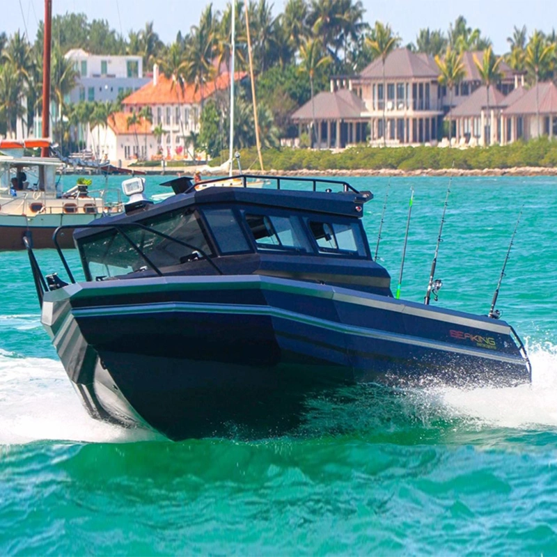 25ft 7,5m Aluminium Yacht Sport Speed Cabin Cruiser Easy Craft Angelboot zum Verkauf