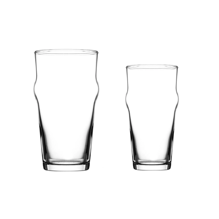 Water Drinking Cup Modern Party Beer Glasses Custom Logo Glass Printed Cups