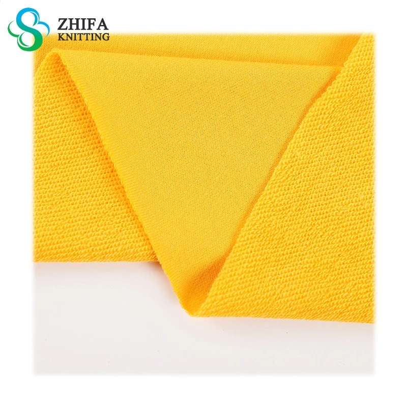 230/190g 32PCS Tc Pull Frame Small Polyester Cotton Elastic Terry Single Fish Scale Fabric