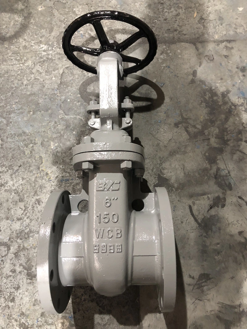 DN80 Pn16 Industrial Carbon Steel Rising Stem Water Flange Gate Valve with Pipe Fittings