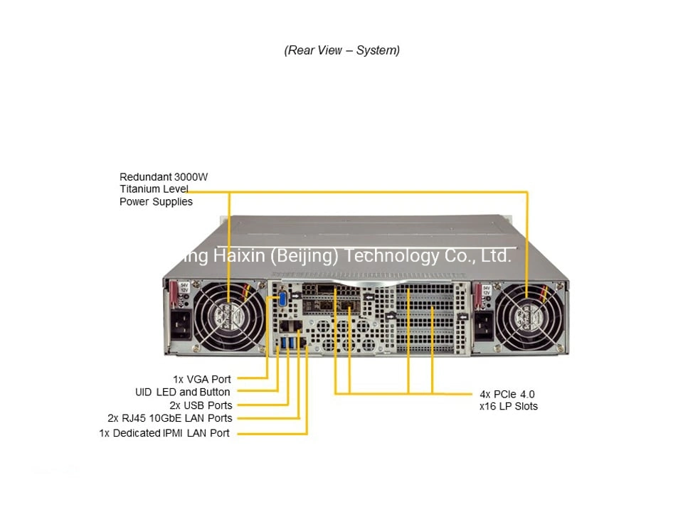 2023 Supermicro 220gq-Tnar+ Ai Server