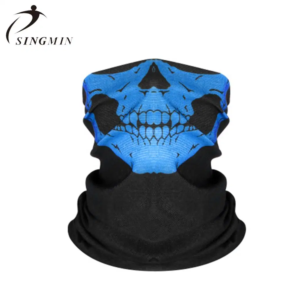 Multi Color Skull Mouth Mask Bicycle Sports Mask