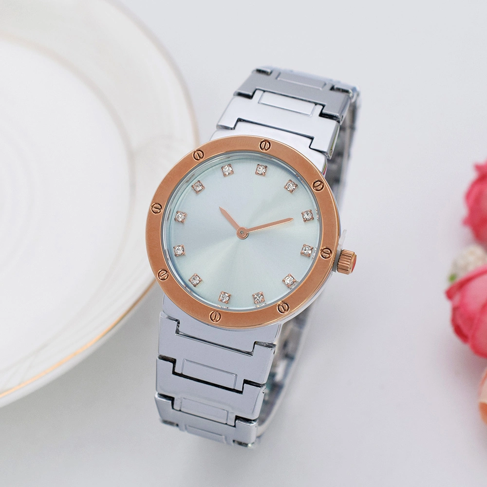 Elegant Lady Watch Alloy Watch Factory Gift Watches for Promotion