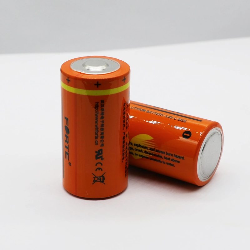 3.6V 1200mAh 1/2 AA Er14250 Battery for Gas Meter Heat Meter Er14505 AA Primary Batteries