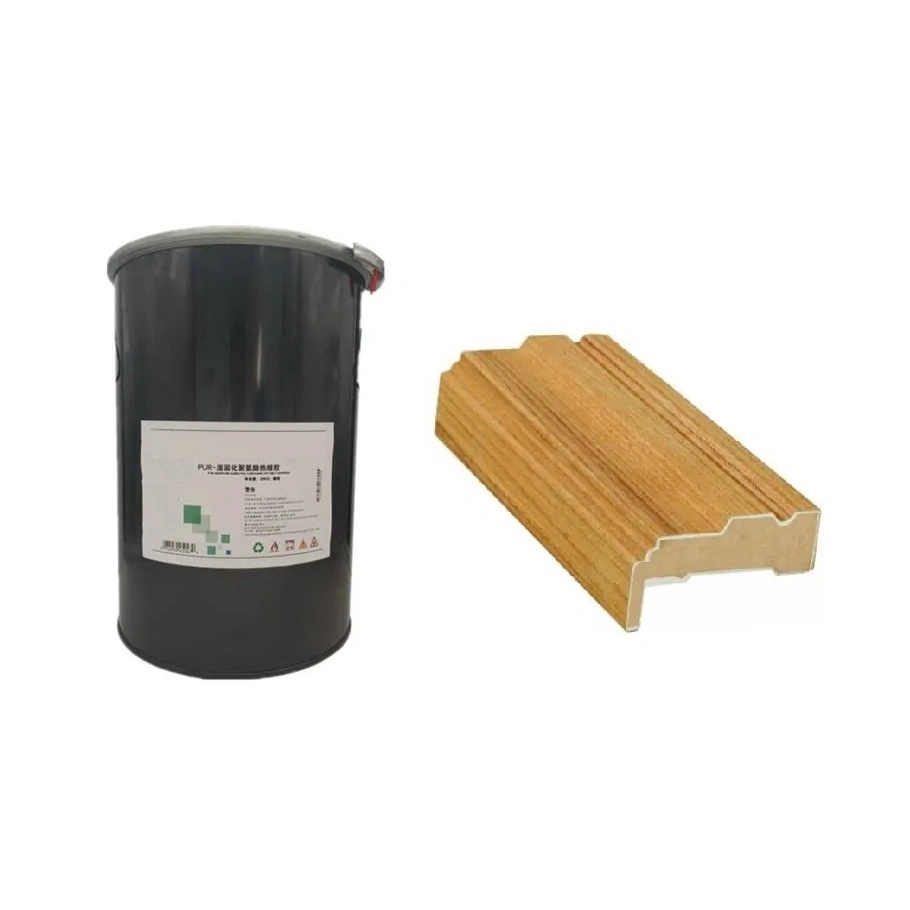 Short Curing Time PUR Glue Hot Melt Adhesive Uch2518 Profile Wrapping