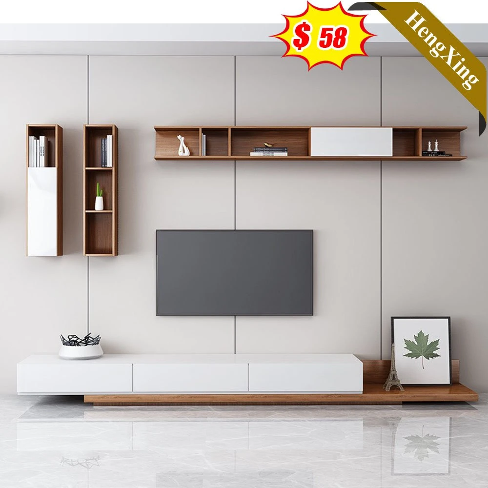 Modern Wooden TV Stand and Coffee Table Set Designs