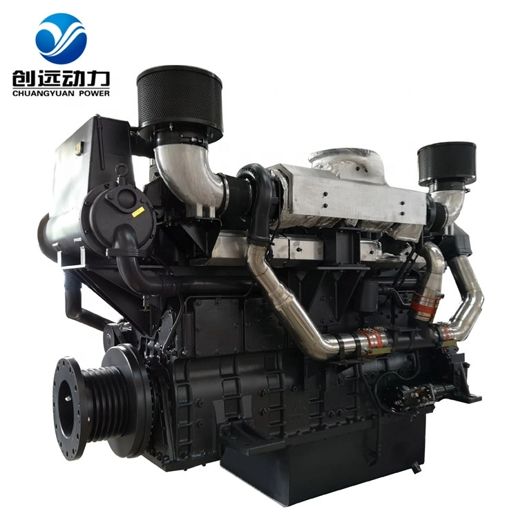 440 - 735kw Sdec Shanghai Cylinder Vehicle Marine Inboard China Manufacturers Diesel Engine with CCS Certificate for Sale