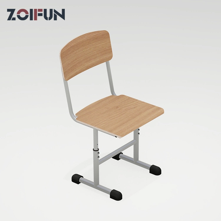 China Manufacture Factory Two Seats Double Person Table MDF Wooden Set School Study Student Equipment