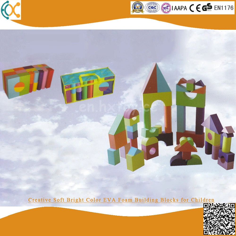 Kids Safe créatif Soft de couleur vive des blocs de construction en mousse EVA