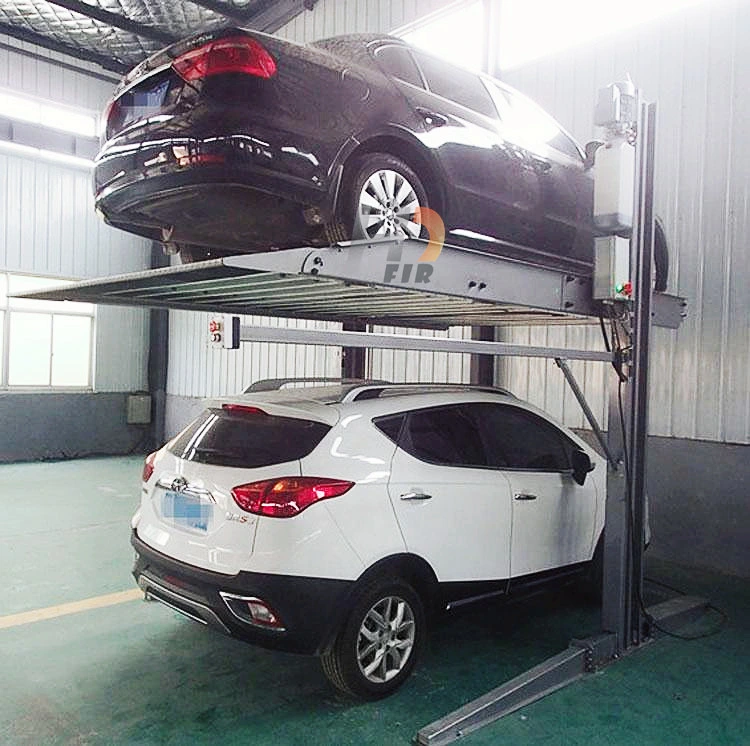 Elevadores de 2 colunas para elevadores de carros elevadores Parkplus Stacker Sistema de Estacionamento de garagem