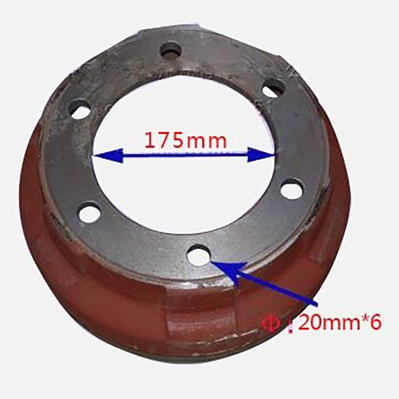 Diesel Forklift Spare Parts Brake Drum Drive Axle Parts Brake Wheel for Hangcha R 30-35n with N163-110006