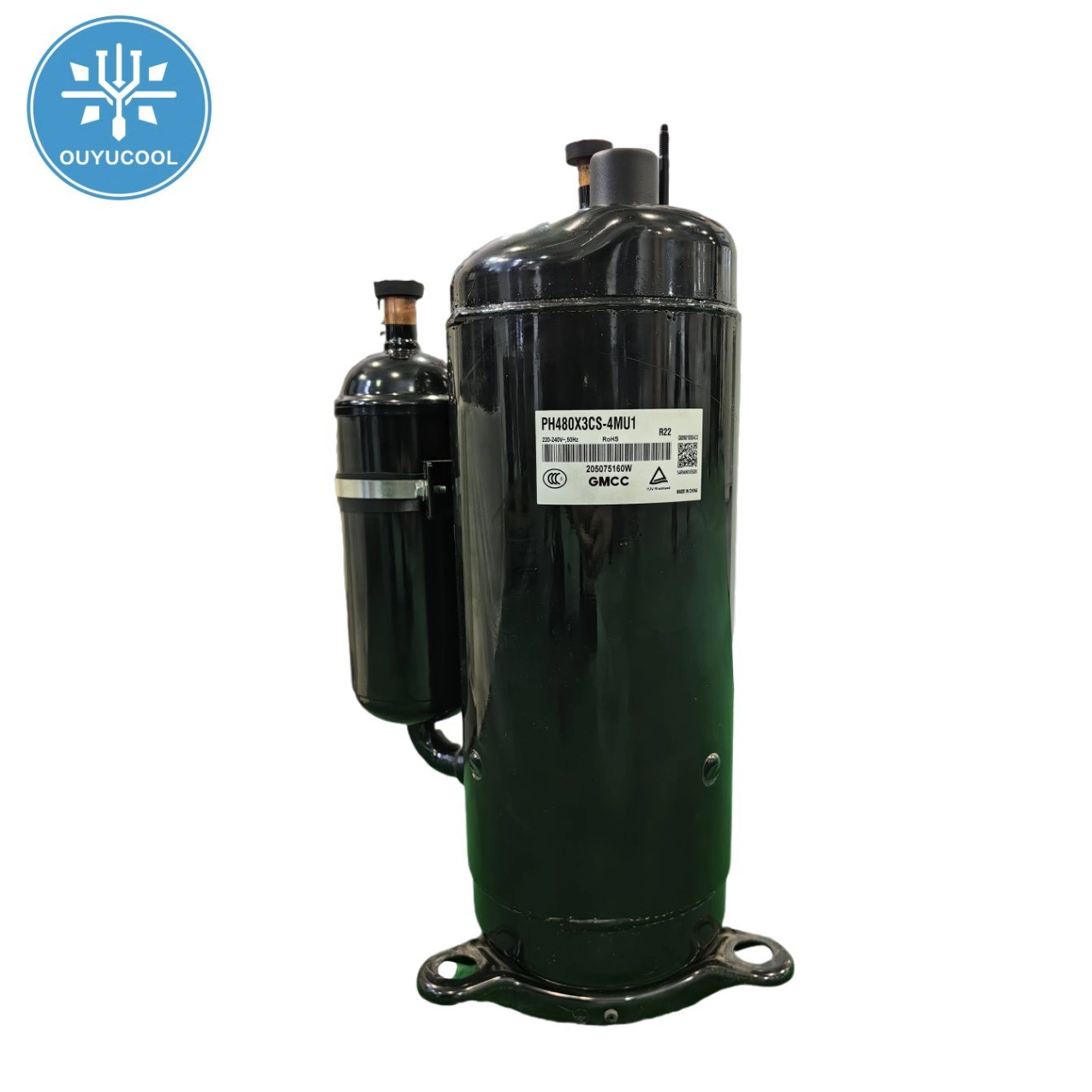 Gmcc AC Electric R407 1.5HP High Efficiency Fix-Speed Refrigerant Cooler Freezer of Rotary Refrigeration Compressor Inverter Compressor for AC