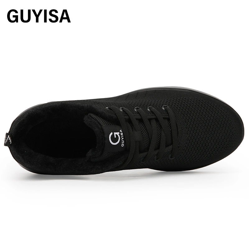 Guyisa High quality/High cost performance  Safety Shoes Steel Toe PU Bottom Outdoor Work Sports Safety Shoes for Men