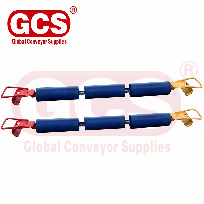 Double Hook Conveyor Roller Idler Set From Gcs Conveyor Manufacturers