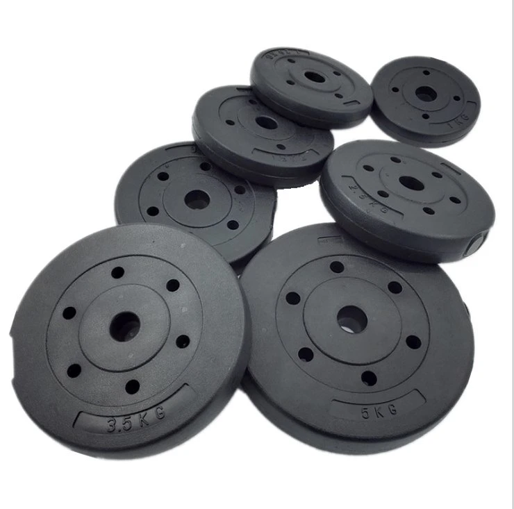 Wholesale/Supplier Weight Bumper Weight Lifting Cement Coated Weight Plate Set