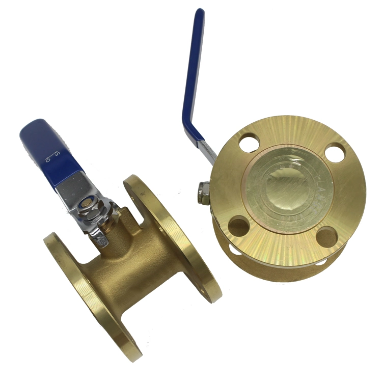 Q41f Brass Ball Valve with Flange