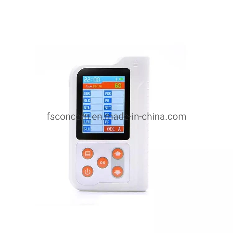 Hospital Clinic الجهاز المحمول باليد LCD بحجم 2.4' Mini Urine Analyzer Machine