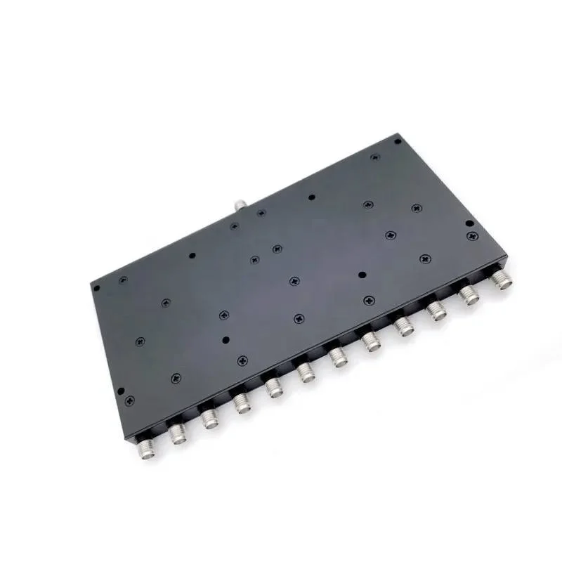 Htmicrowave Wide Band 8 -12GHz Wilkinson 12 Way SMA Female Connector Microstrip Power Splitter Divider Manufacturer