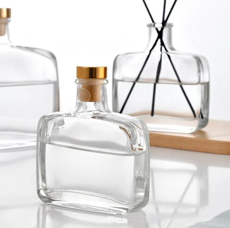 100ml Diffuseur d'Aromathérapie bouteille en verre avec des bâtons pour décoration maison