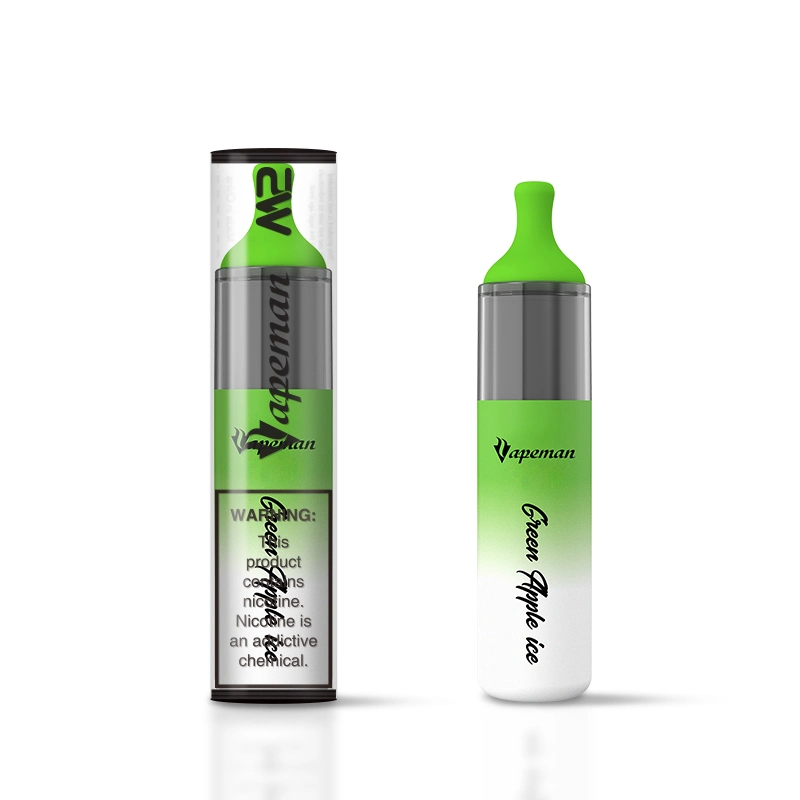 OEM Vapeman M2 de 2000 inhalaciones desechables al por mayor 2021 Nuevo lanzamiento para el mercado estadounidense con más suave de la nicotina Hit y abra el interruptor de flujo de aire disponibles