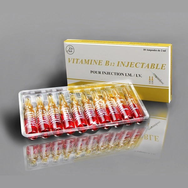 Bp/USP 1ml: 0.5mg/ 2ml: 1mg de inyección de vitamina B12