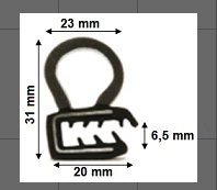 Extrusion Rubber Seals Door Window Seal Rubber Strip