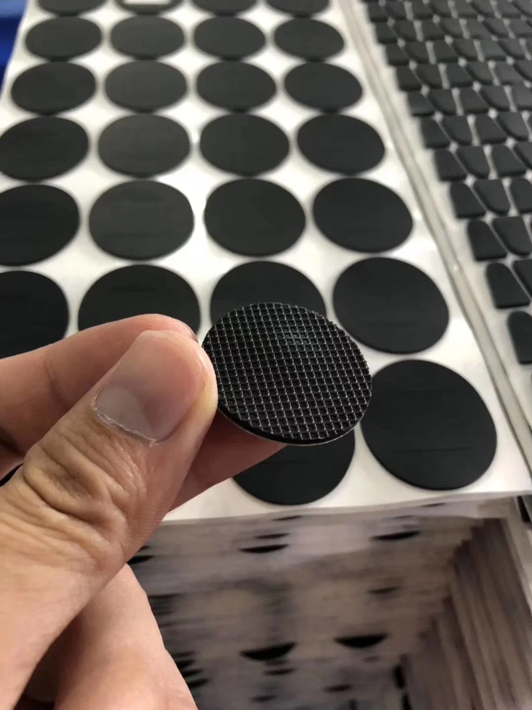 Die Cutting Silicone 3m Self Adhesive Feet Pad Custom Noise Proof Anti-Slip Pad