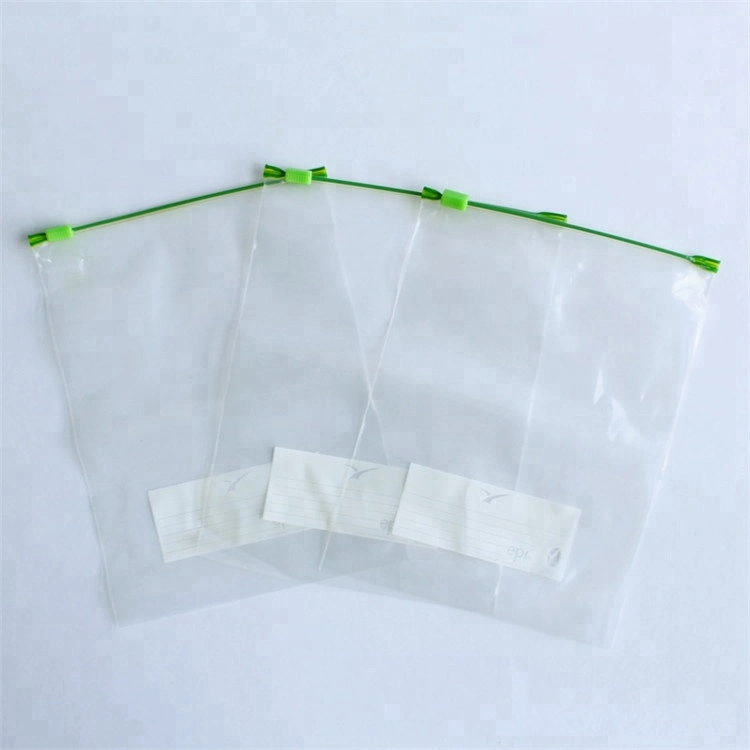 Slider Packaging Plastic Bags for Food Resealable Plastic PE Bags