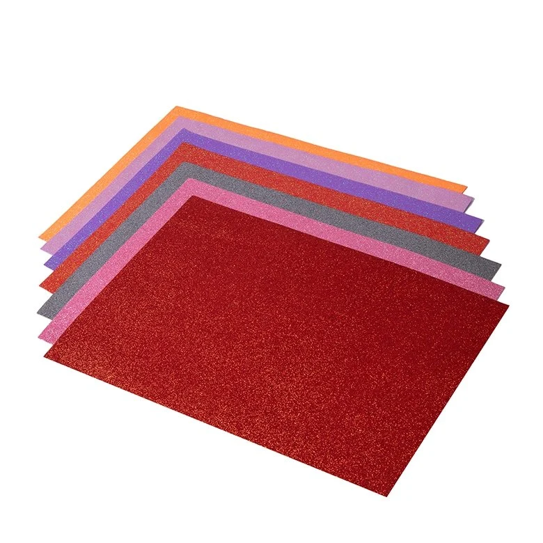 China Bulk Wholesale A4 Size Glitter EVA Foam for DIY Crafts