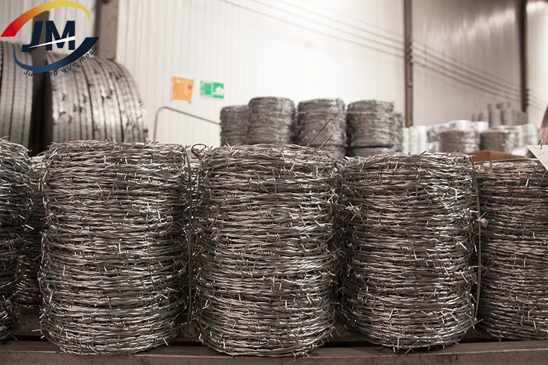 Hot Dipped Galvanized PVC Coated Barbed Wire Razor Barb Wire 25FT 18 Gauge-Great for Security Fencing Craft Fences and Critter Deterrent