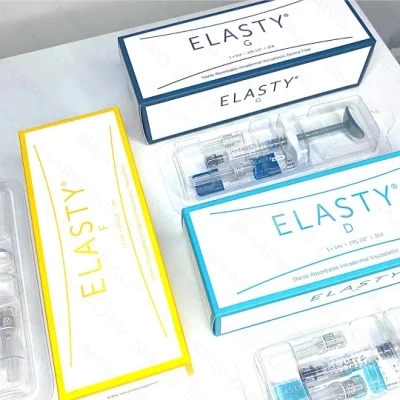 Corea entrecruzado ácido Hialurónico ácido inyectable Elasty 1ml*2 una caja