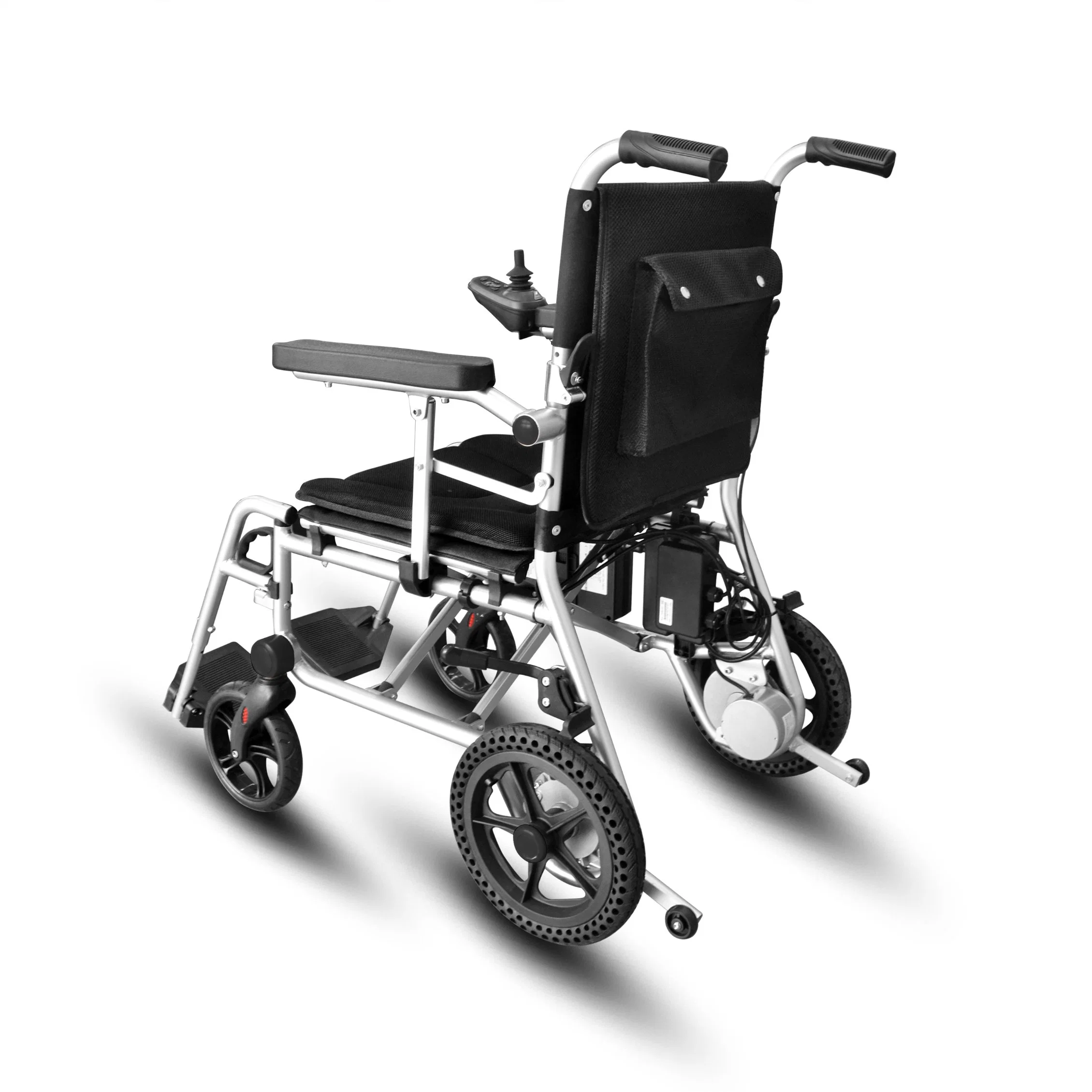 L'équipement médical en alliage aluminium pliable Prix en fauteuil roulant électrique pour les personnes handicapées