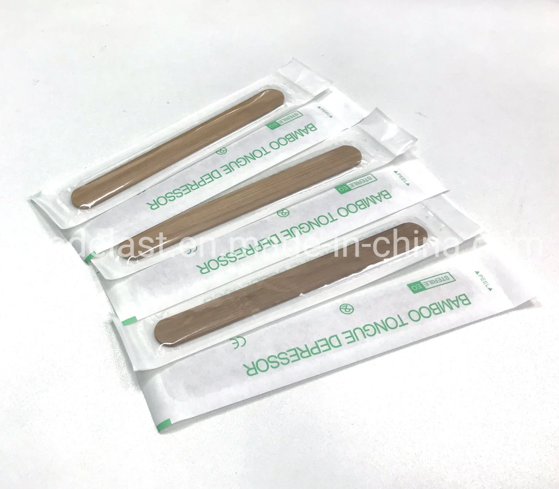 Smooth Dental Bamboo Tongue Depressor Disposable Medical Supplies