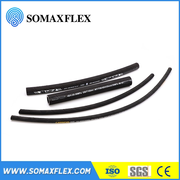 SAE 100 R12/ DIN En856 4sh Hydraulic Rubber Hose