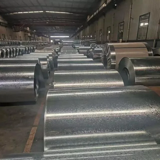 A fábrica de alta qualidade, aço laminado a frio Gi por imersão a quente galvanizar a bobina de aço 1000mm 1250mm em aço galvanizado Coil