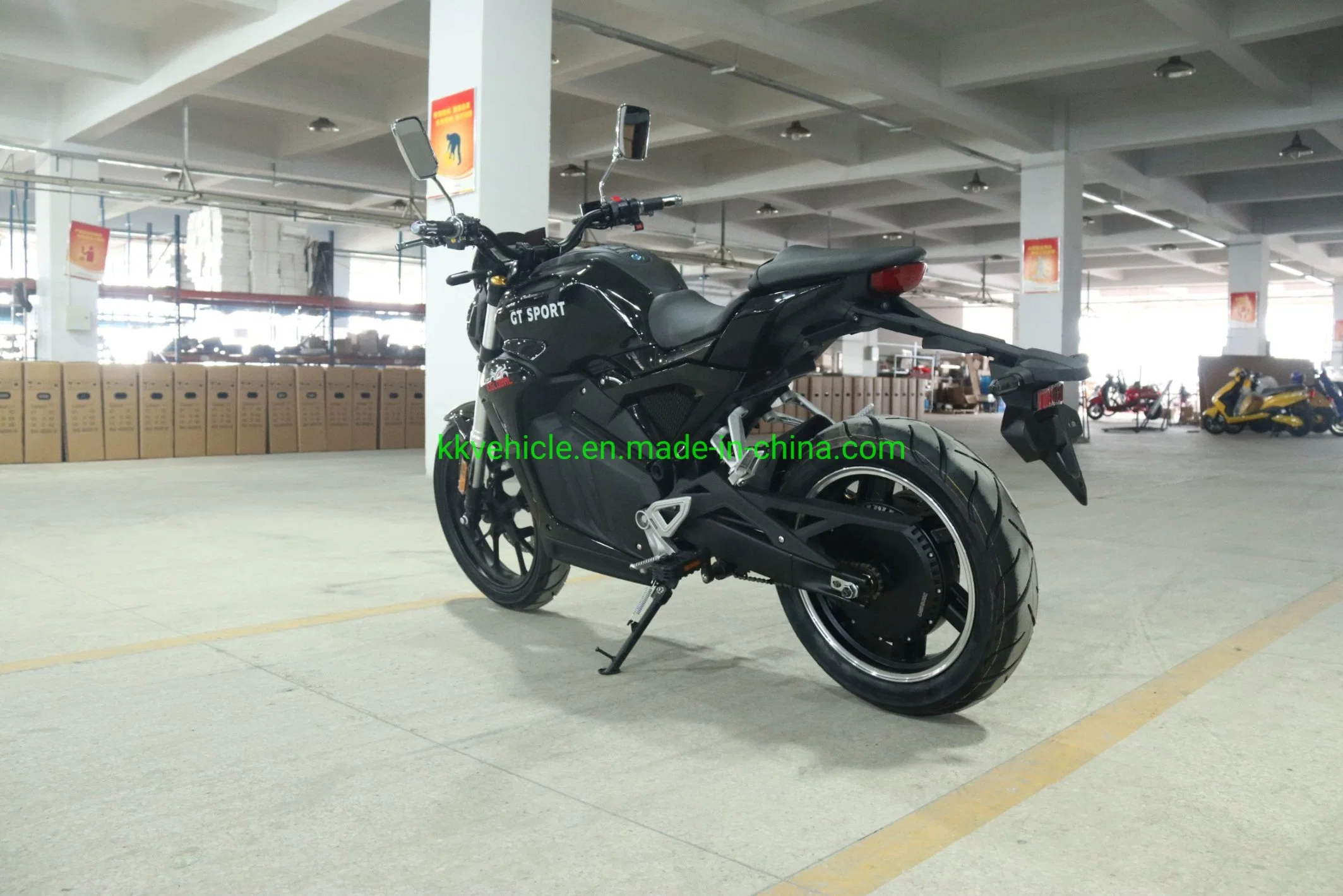 72V Electric Motorcycle avec 72V28ah Batterie au lithium